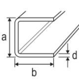 Alu U-Profil 15x15x15x2 AlMgSi0.5