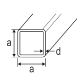 FORMROHR 30X30X2 VERZ.