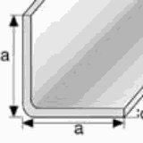 Winkelprofil STAHL 80x80x4 - S235JR