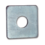 Scheibe (vierkant) DIN436: M10 - STAHL, verzinkt - 25 Stk/Pkg (StP100)