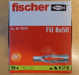 Universaldübel Fischer FU 8x50 - 50 Stk/Pkg