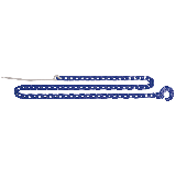 Chokerkette blau Joker V7 D-KSRV 2500