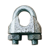 Seilklemme DIN 741: 10 mm - STAHL, verzinkt