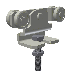 Rollapparat Doppelpaarig f. Stallungen (Nr. 2) 200kg