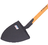 Spitzschaufel Stahl geschmiedet mit Feder und Stiel Spitzschaufel Stahl geschmiedet mit Feder und Stiel