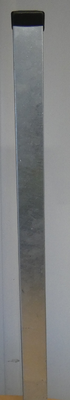 Pfosten zum Einbetonieren 60x40x1500 (2) feuerverz. ohne Verbinder