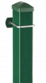 U-Bügel - Universalbefestigung Doppelstab - NIRO - RAL 6005