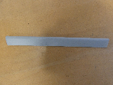 Sichtschutz Doppelstab 19 cm Klemmschienen RAL 9006 Sichtschutz Doppelstab 19 cm Klemmschienen RAL 9006