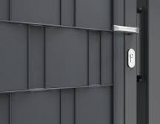 Sichtschutz Set Abschlussleiste in Torflügel 6/5/6 - Anthrazit RAL 7016 Sichtschutz Set Abschlussleiste in Torflügel 6/5/6 - Anthrazit RAL 7016